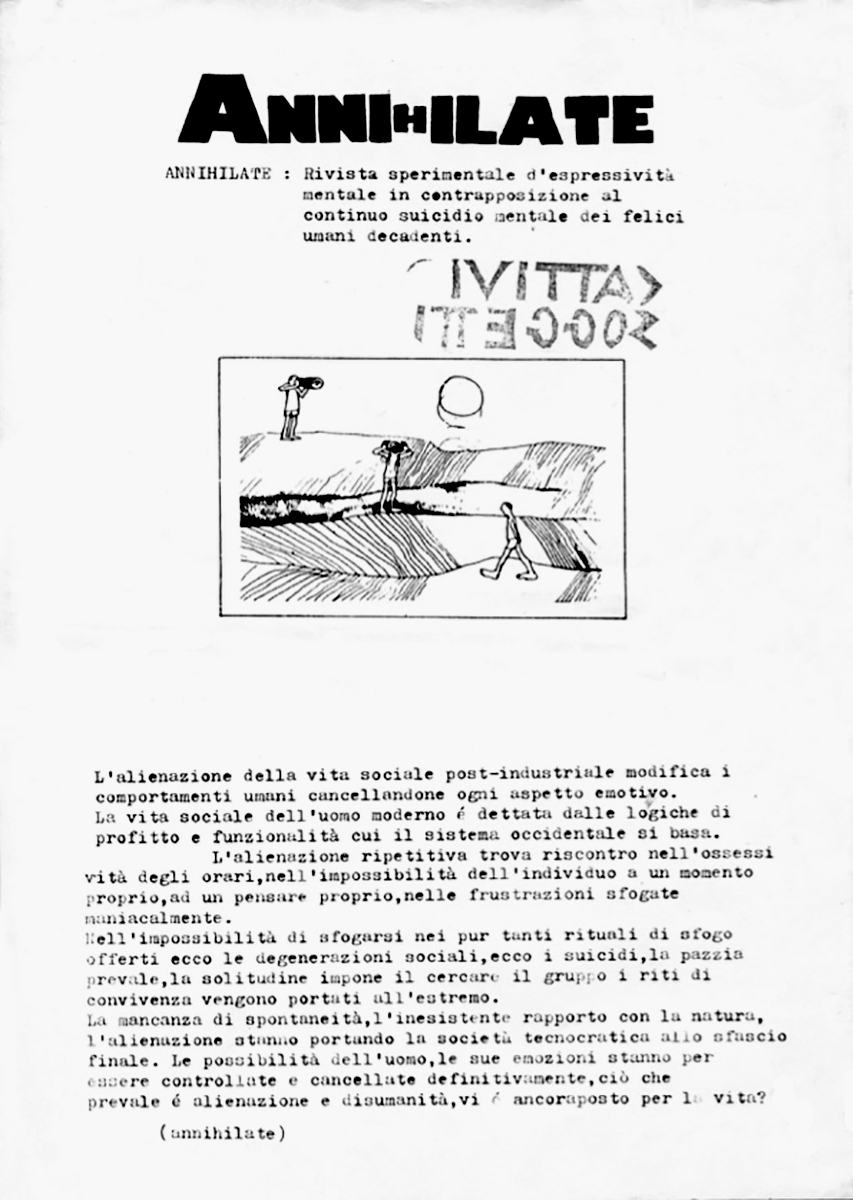 annihilate fanzine