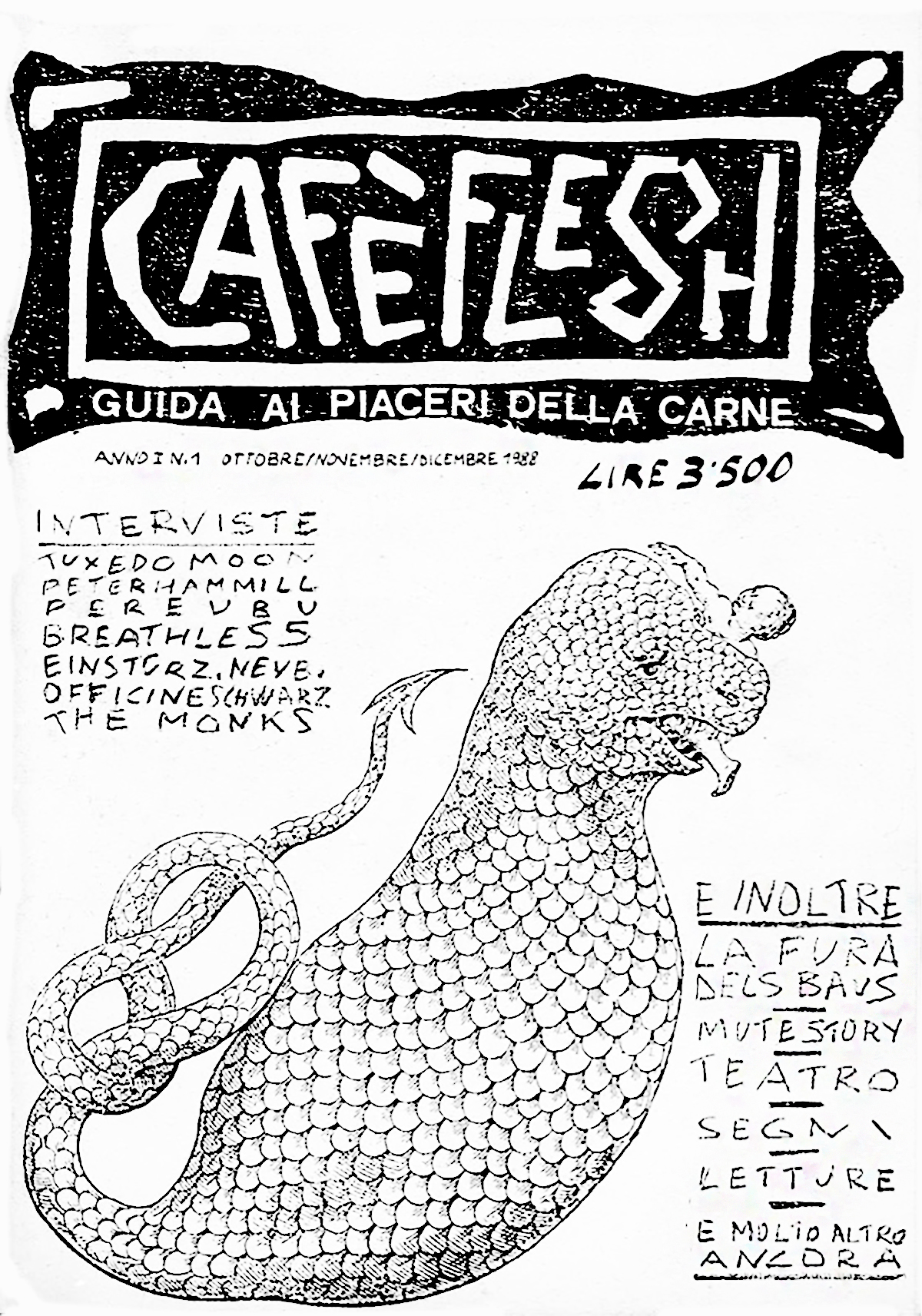 cafè flesh fanzine