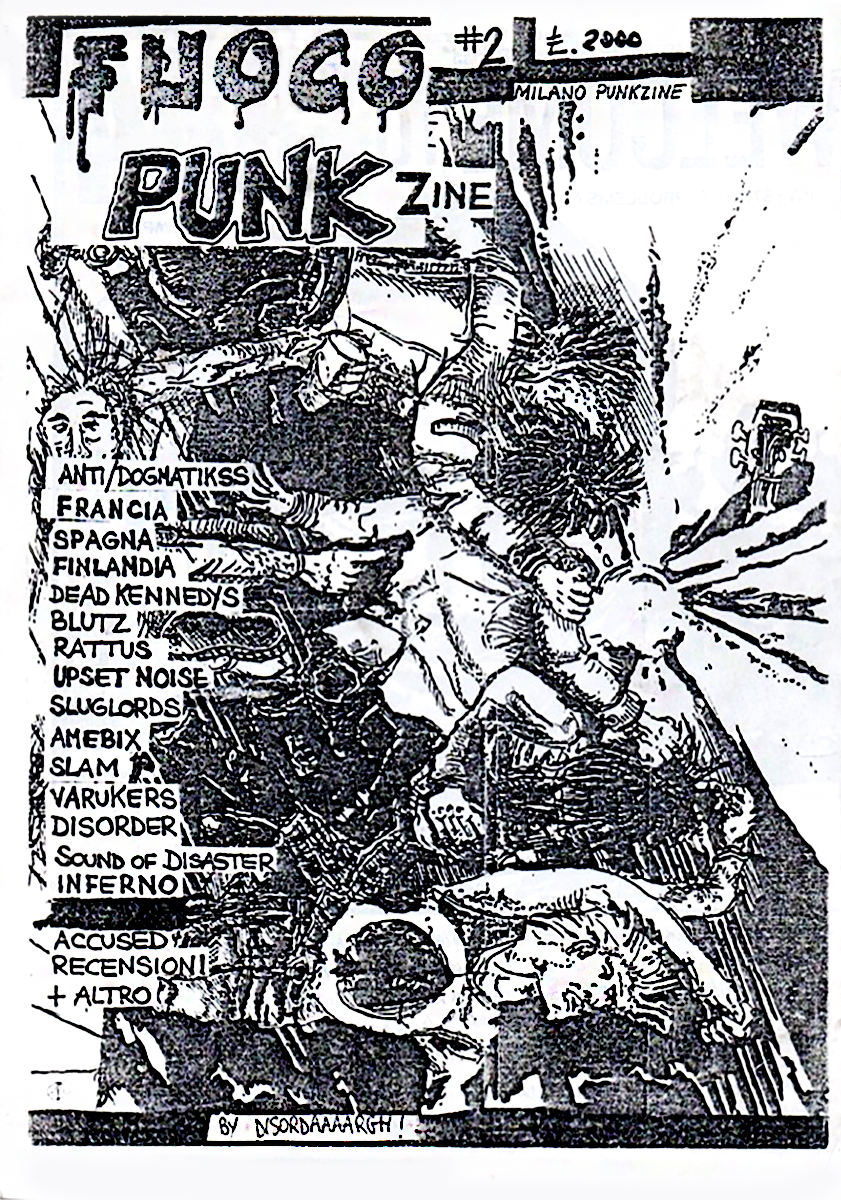 fuoco punkzine fanzine