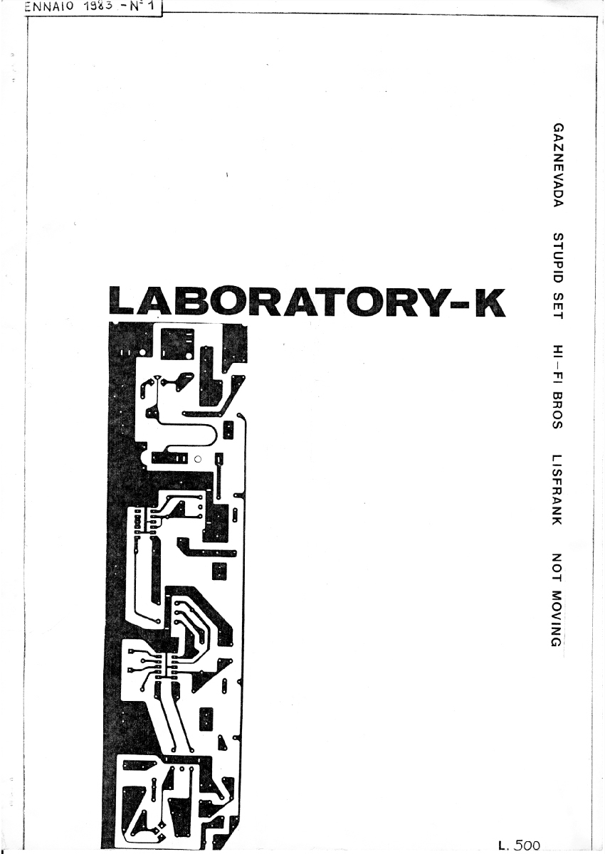 Laboratory k fanzine