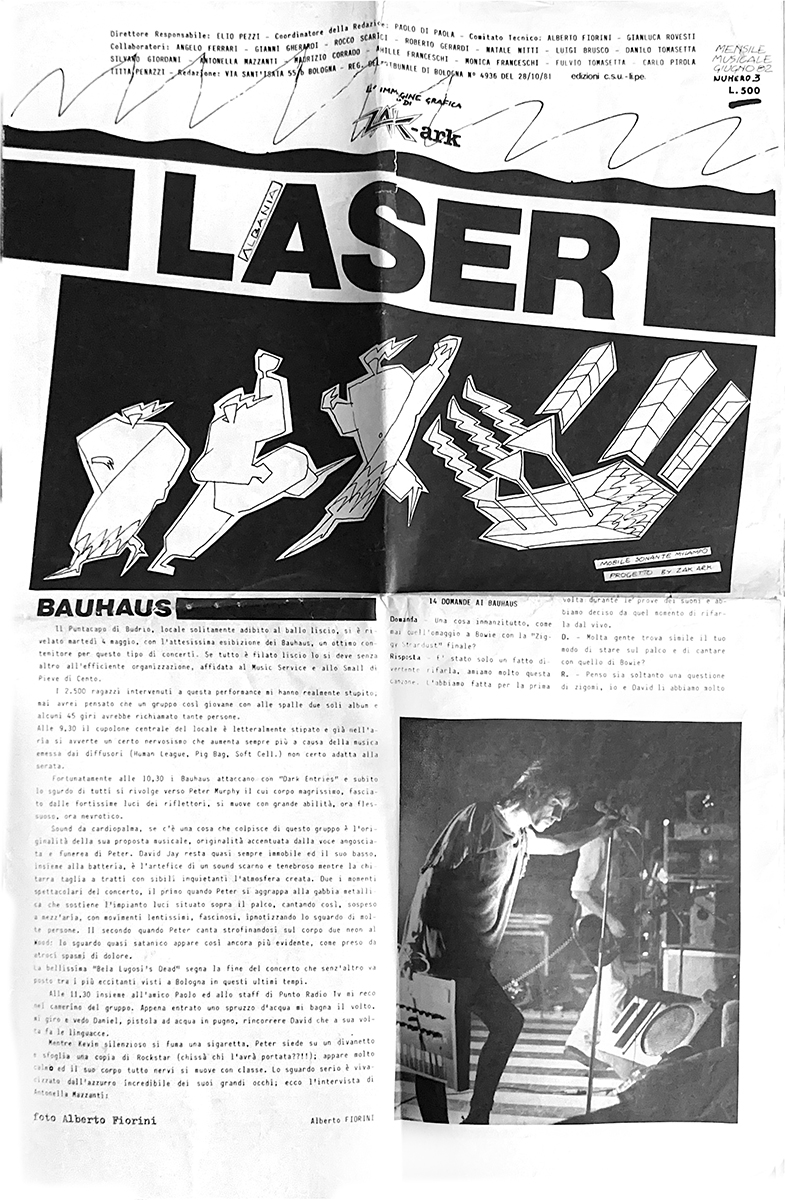Laser fanzine